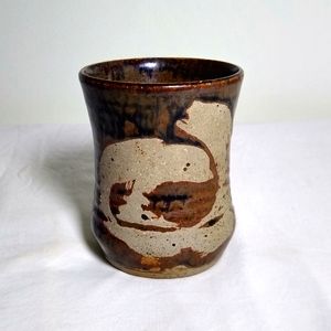 Handmade pottery vase/mug
